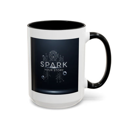 Spark Your Story | Accent Coffee Mug (11, 15oz)