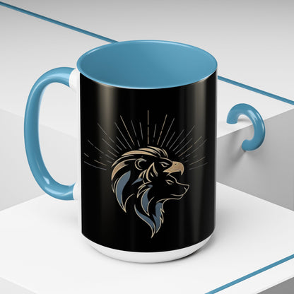 Accent Coffee Mug (11, 15oz) | Tri-Force Spirit