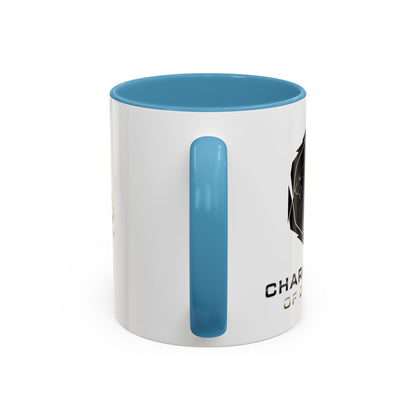 Accent Coffee Mug (11, 15oz) | Characters of Destiny: Shadow & Light Emblem