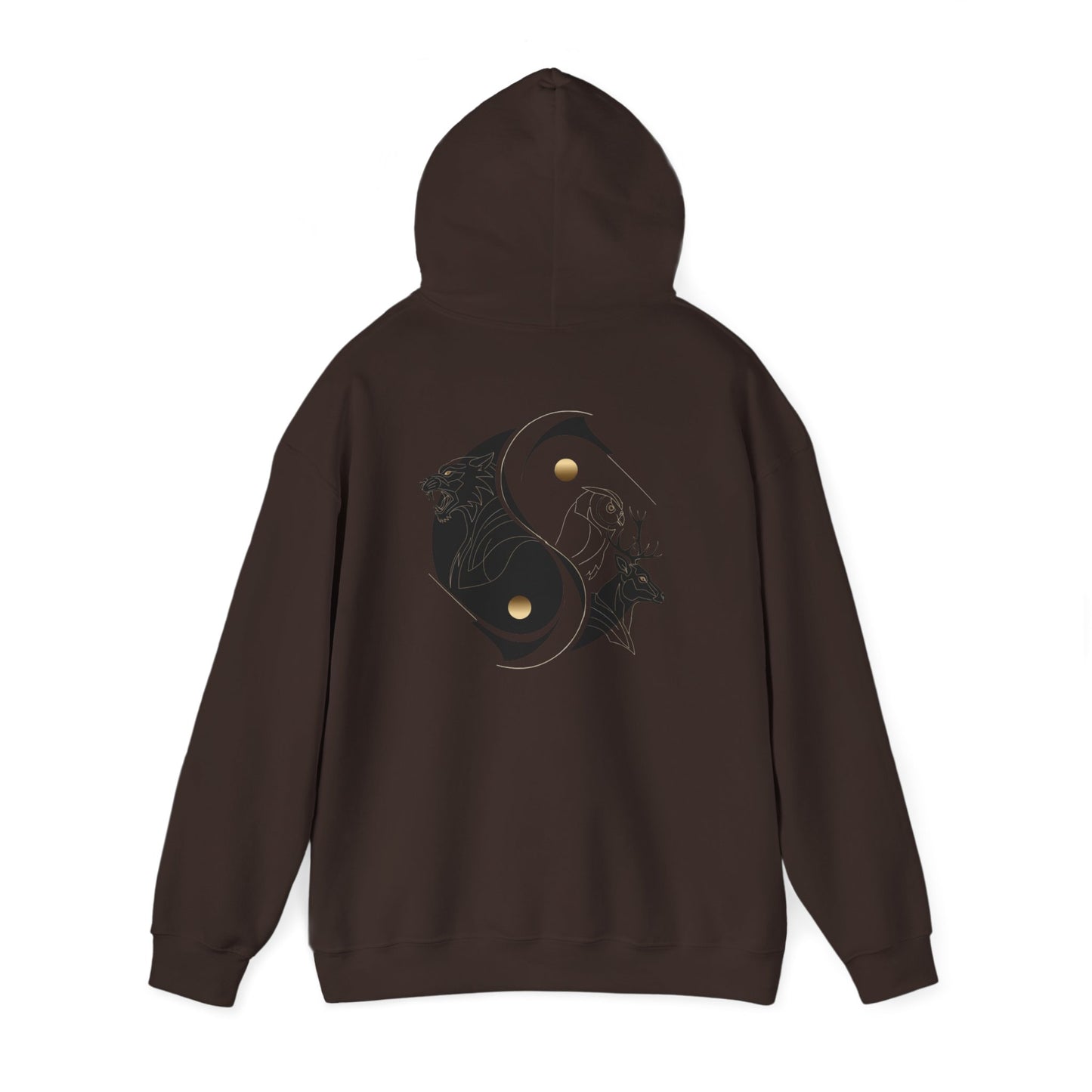 Futuristic Unisex Heavy Blend Hoodie Design