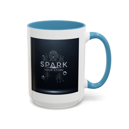 Spark Your Story | Accent Coffee Mug (11, 15oz)