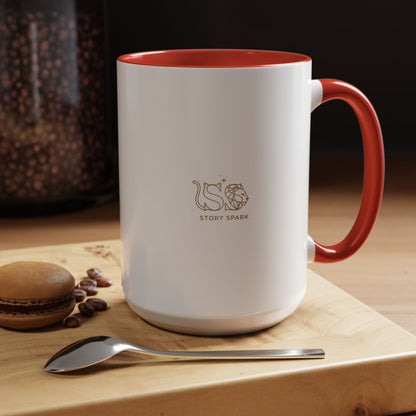 Accent Coffee Mug (11, 15oz) | Damon : I Protect What I Love