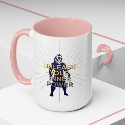Accent Coffee Mug (11, 15oz) | Unleash Your Inner Power