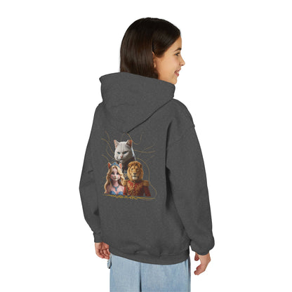 Hooded Sweatshirt: Pretended Kitten - Leo, Stefan and Aurora