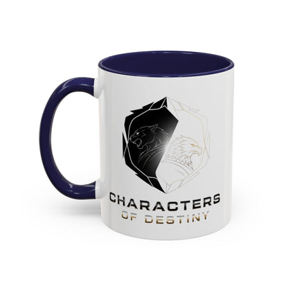 Accent Coffee Mug (11, 15oz) | Characters of Destiny: Shadow & Light Emblem