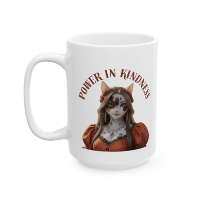 Ceramic Mug, (11oz, 15oz) | Isabella: Power in Kindness