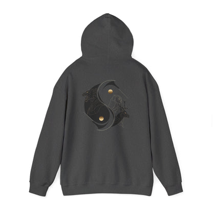 Futuristic Unisex Heavy Blend Hoodie Design