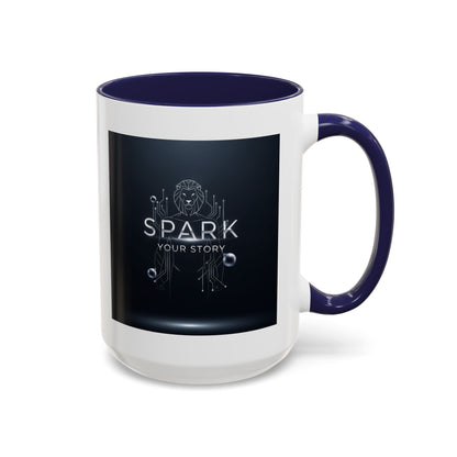 Spark Your Story | Accent Coffee Mug (11, 15oz)