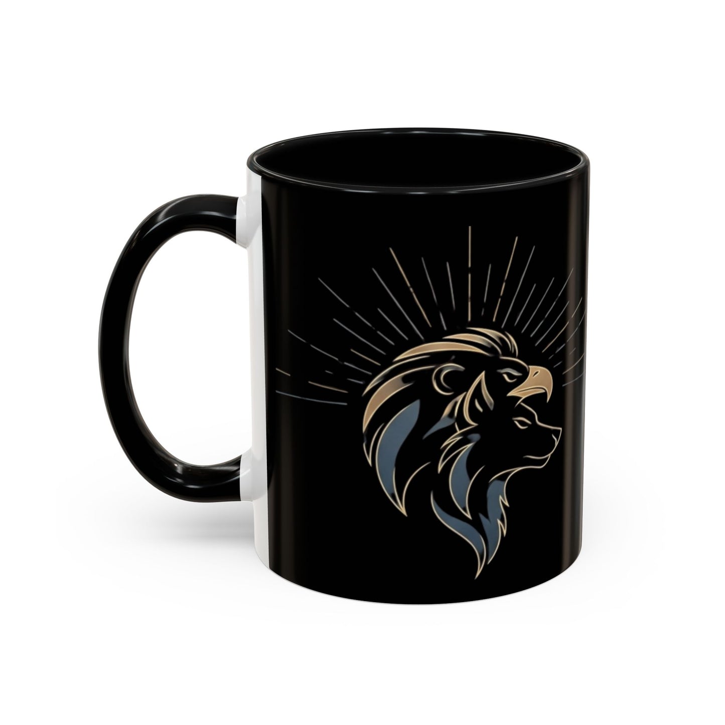 Accent Coffee Mug (11, 15oz) | Tri-Force Spirit