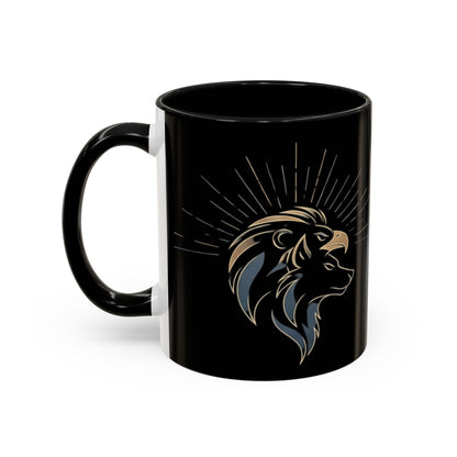 Accent Coffee Mug (11, 15oz) | Tri-Force Spirit