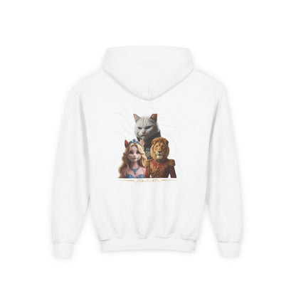 Hooded Sweatshirt: Pretended Kitten - Leo, Stefan and Aurora