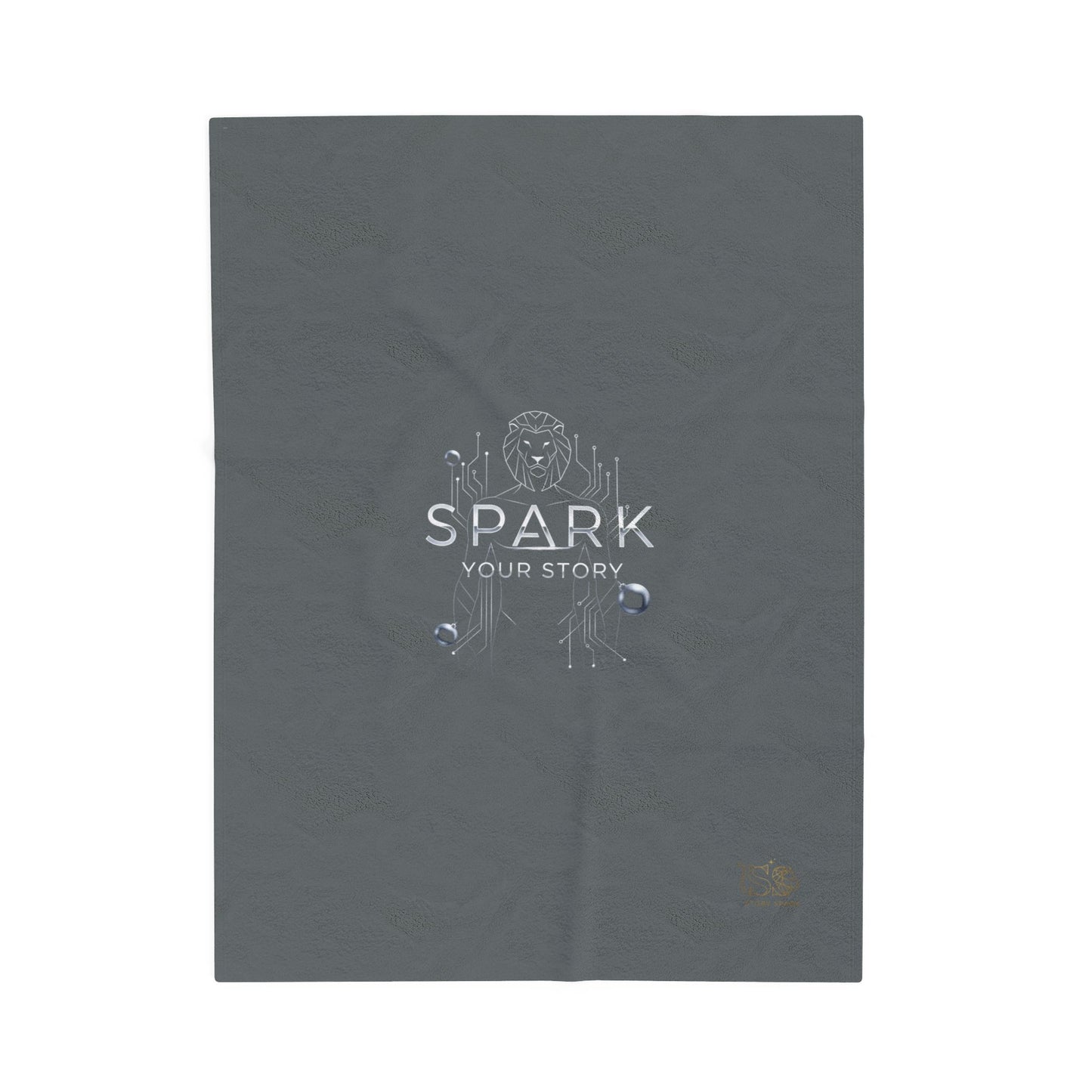Spark Your Story | Velveteen Plush Blanket