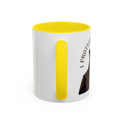 Accent Coffee Mug (11, 15oz) | Damon : I Protect What I Love