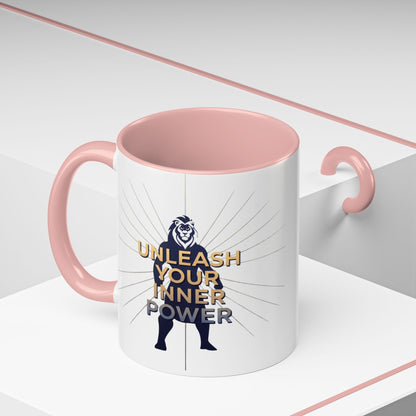 Accent Coffee Mug (11, 15oz) | Unleash Your Inner Power