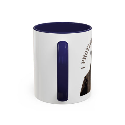 Accent Coffee Mug (11, 15oz) | Damon : I Protect What I Love