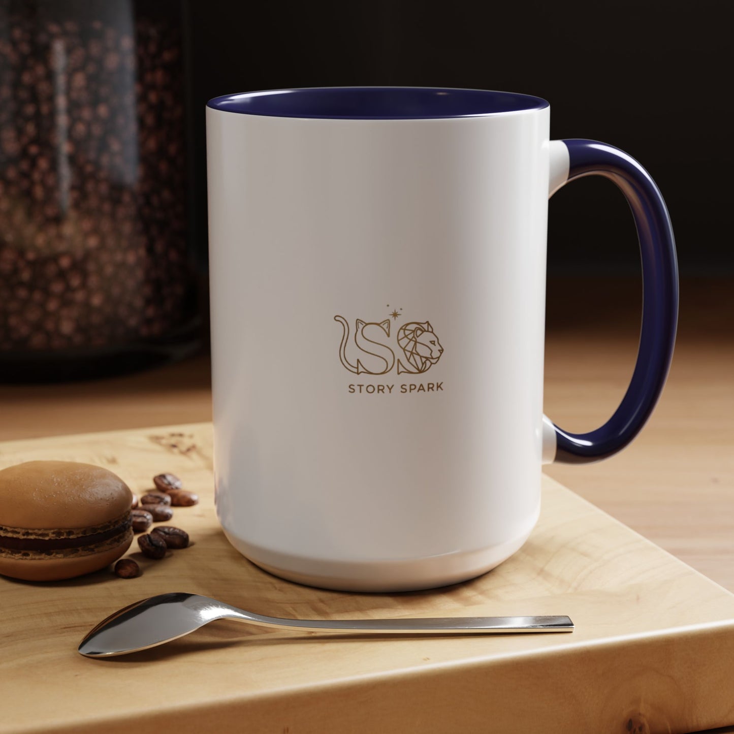 Accent Coffee Mug (11, 15oz) | Characters of Destiny: Shadow & Light Emblem