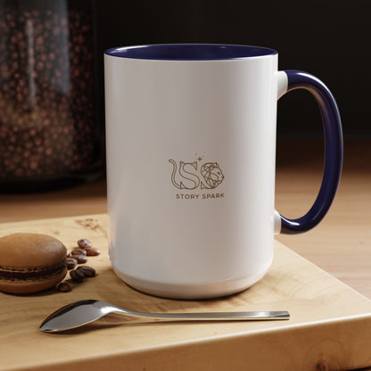 Accent Coffee Mug (11, 15oz) | Characters of Destiny: Shadow & Light Emblem