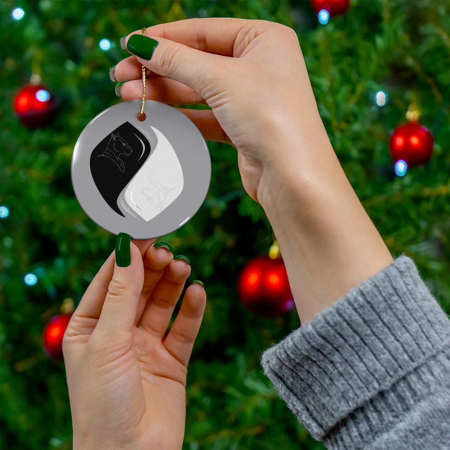 Ceramic Ornament Tree Decoration | The Dual Spirit