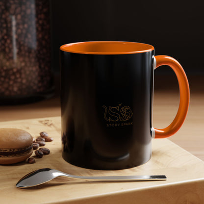Accent Coffee Mug (11, 15oz) | Tri-Force Spirit
