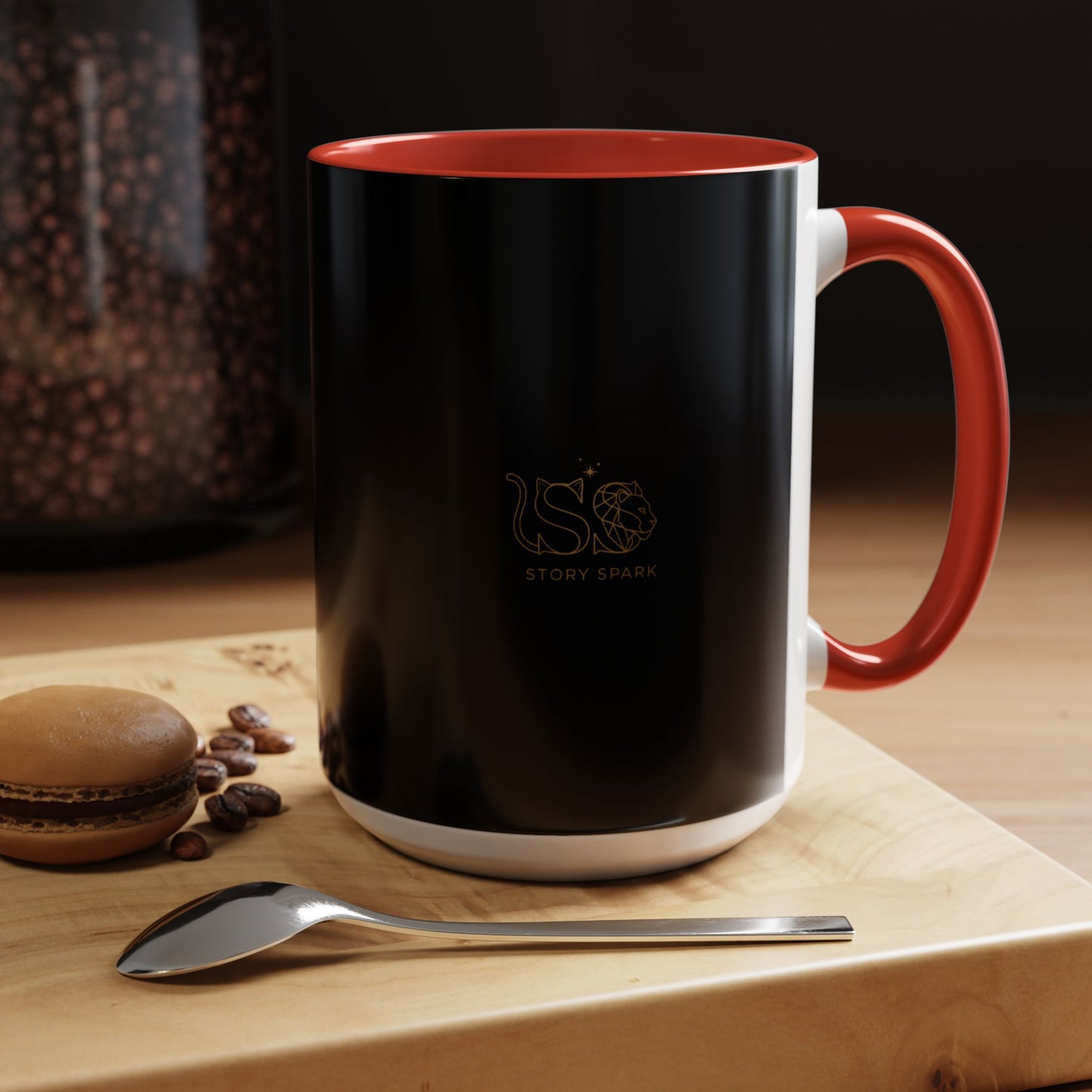 Accent Coffee Mug (11, 15oz) | Tri-Force Spirit