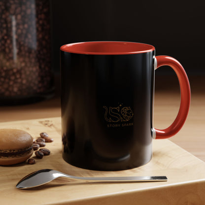 Accent Coffee Mug (11, 15oz) | Tri-Force Spirit
