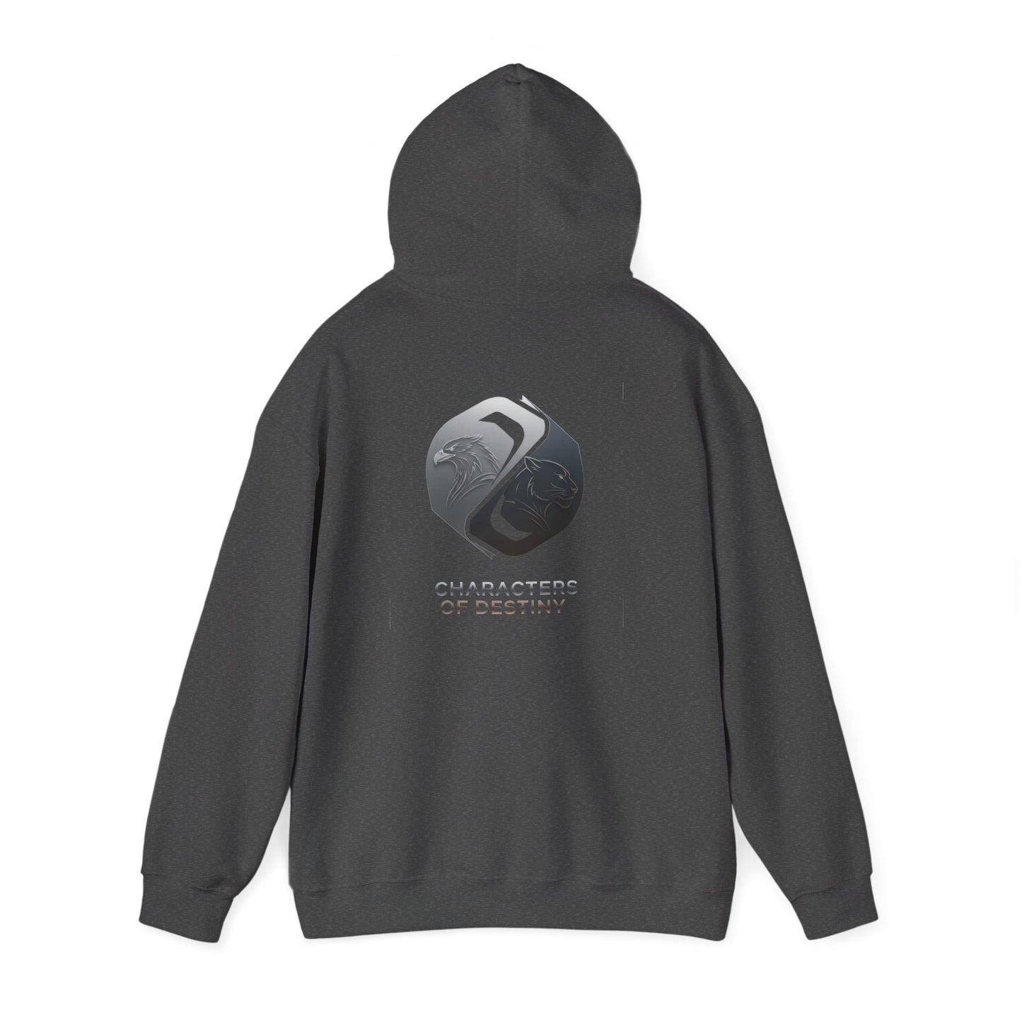 Characters of Destiny: Metallic Symmetry ـــــ Unisex Heavy Blend Hoodie