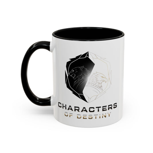 Accent Coffee Mug (11, 15oz) | Characters of Destiny: Shadow & Light Emblem