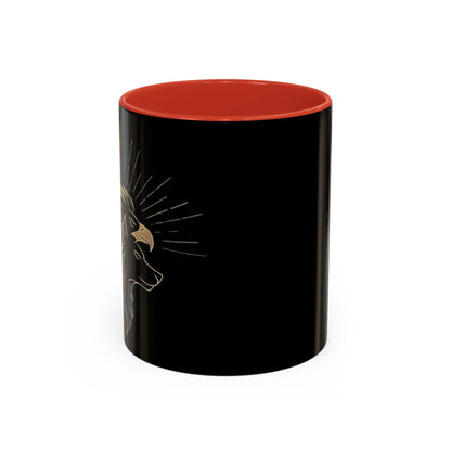Accent Coffee Mug (11, 15oz) | Tri-Force Spirit