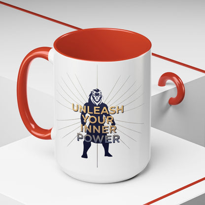 Accent Coffee Mug (11, 15oz) | Unleash Your Inner Power