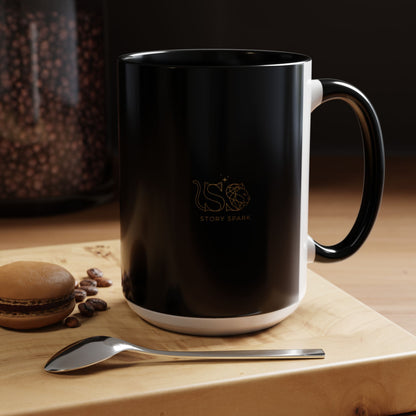 Accent Coffee Mug (11, 15oz) | Tri-Force Spirit