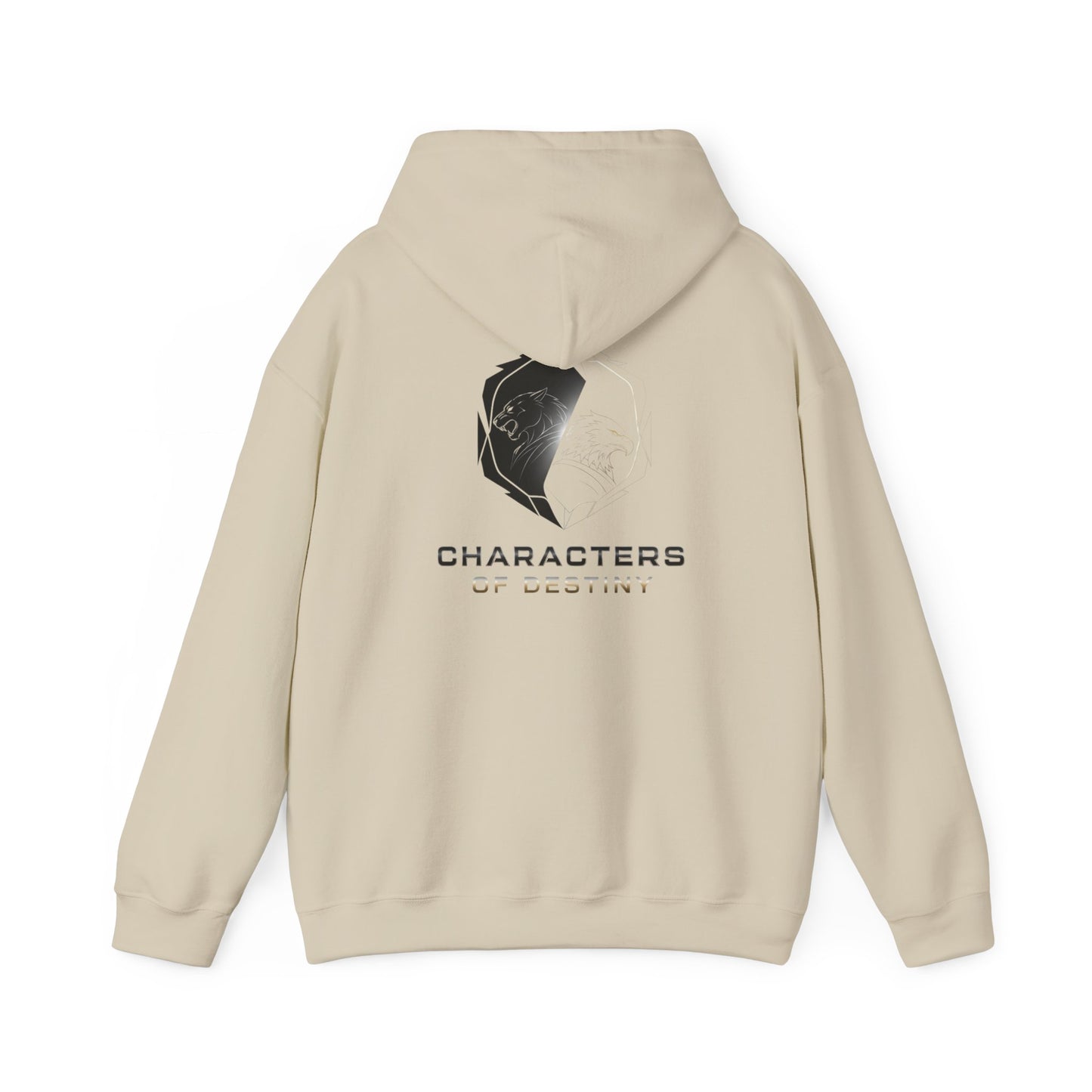 Characters of Destiny: Shadow & Light Emblem — Unisex Heavy Blend Hoodie