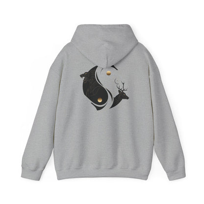 Futuristic Unisex Heavy Blend Hoodie Design