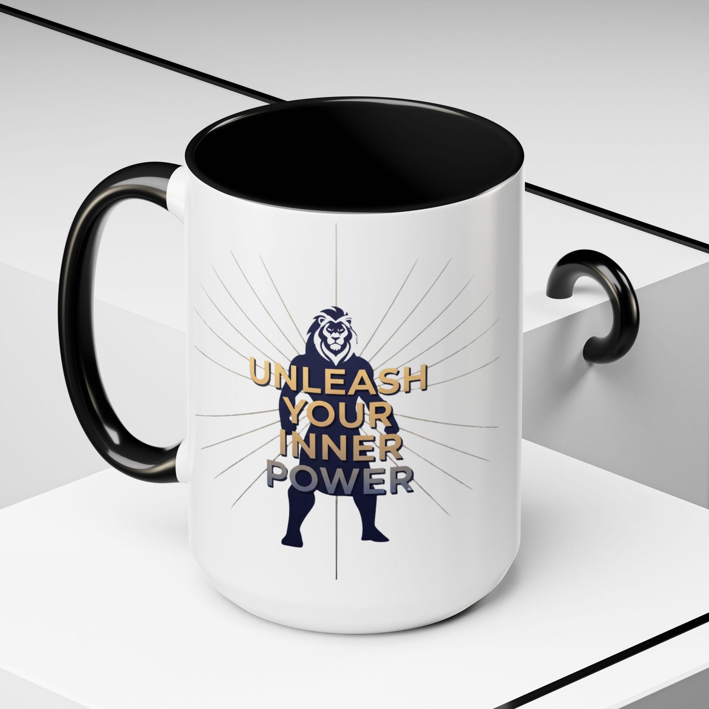 Accent Coffee Mug (11, 15oz) | Unleash Your Inner Power