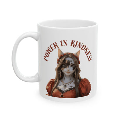 Ceramic Mug, (11oz, 15oz) | Isabella: Power in Kindness