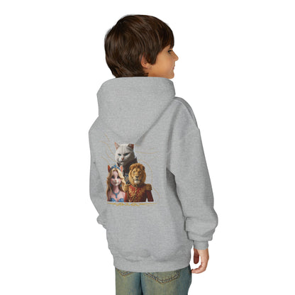Hooded Sweatshirt: Pretended Kitten - Leo, Stefan and Aurora