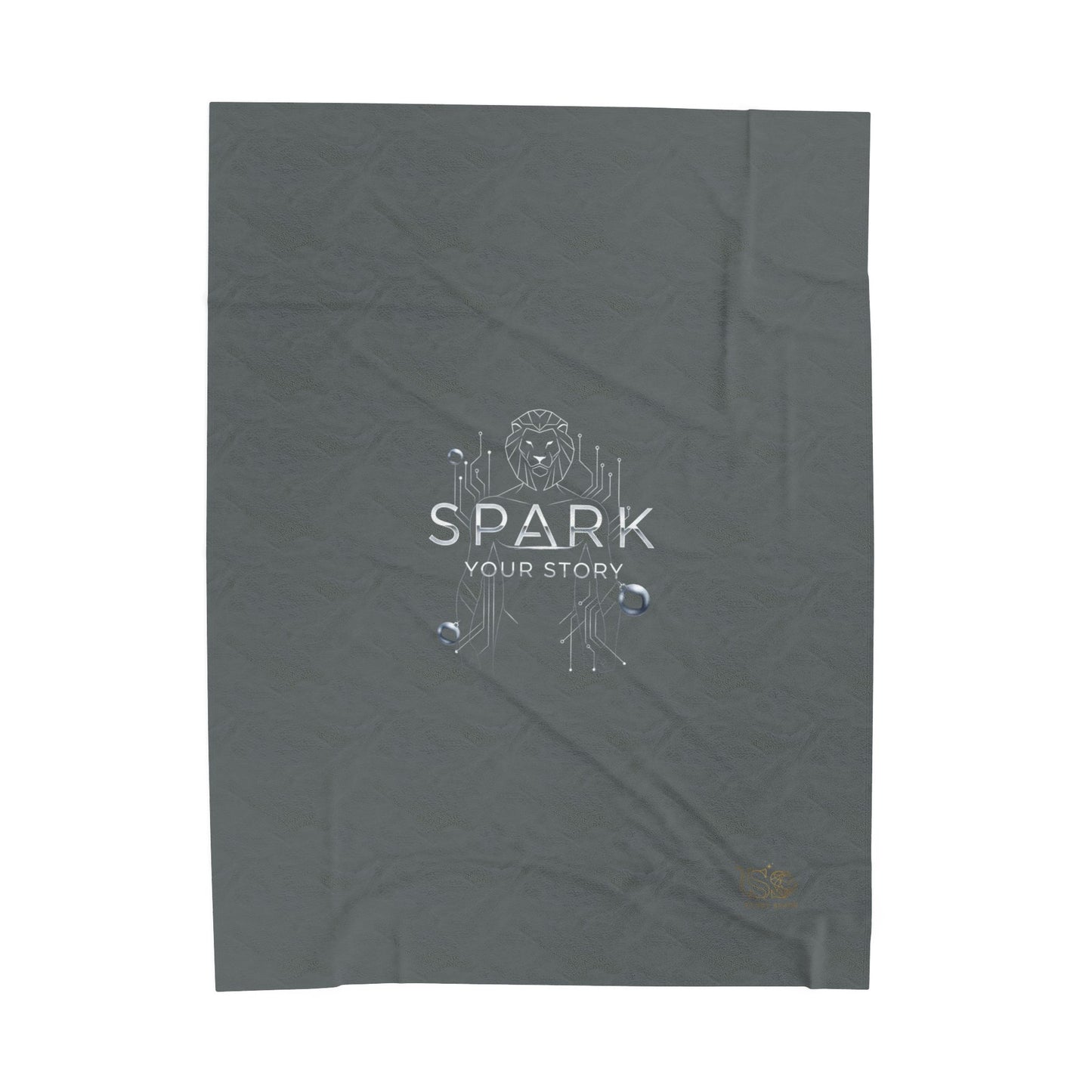 Spark Your Story | Velveteen Plush Blanket
