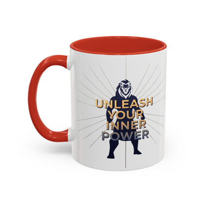 Accent Coffee Mug (11, 15oz) | Unleash Your Inner Power