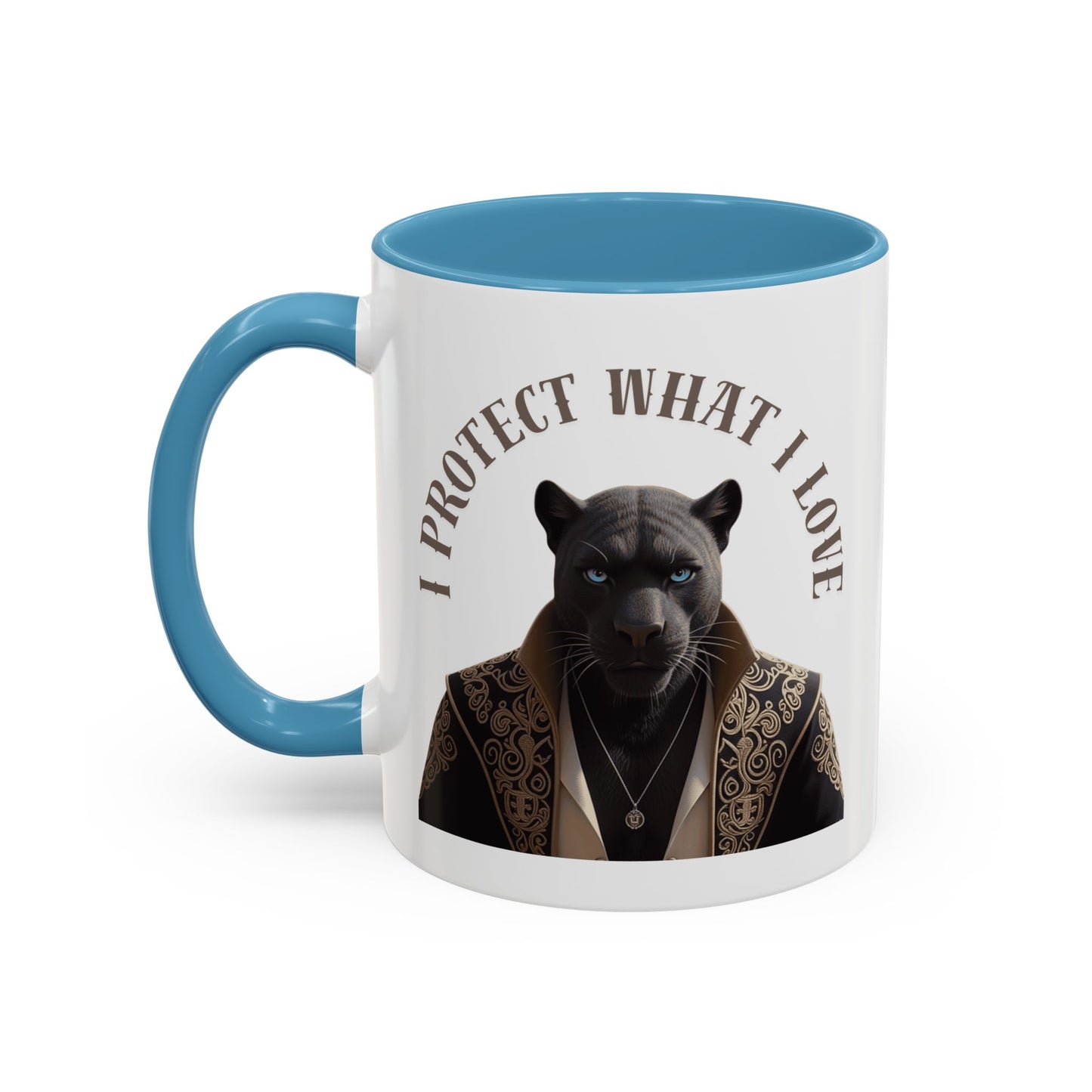 Accent Coffee Mug (11, 15oz) | Damon : I Protect What I Love