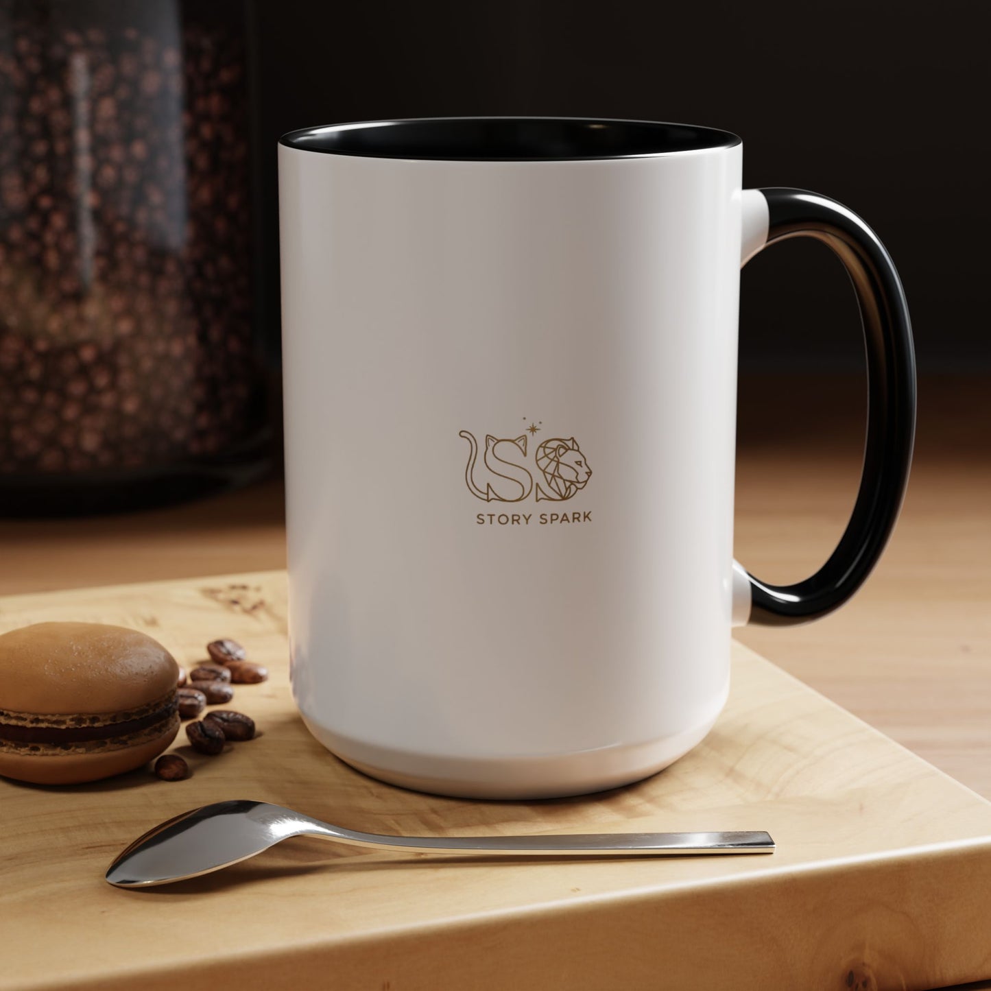 Accent Coffee Mug (11, 15oz) | Damon : I Protect What I Love