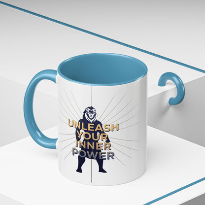 Accent Coffee Mug (11, 15oz) | Unleash Your Inner Power