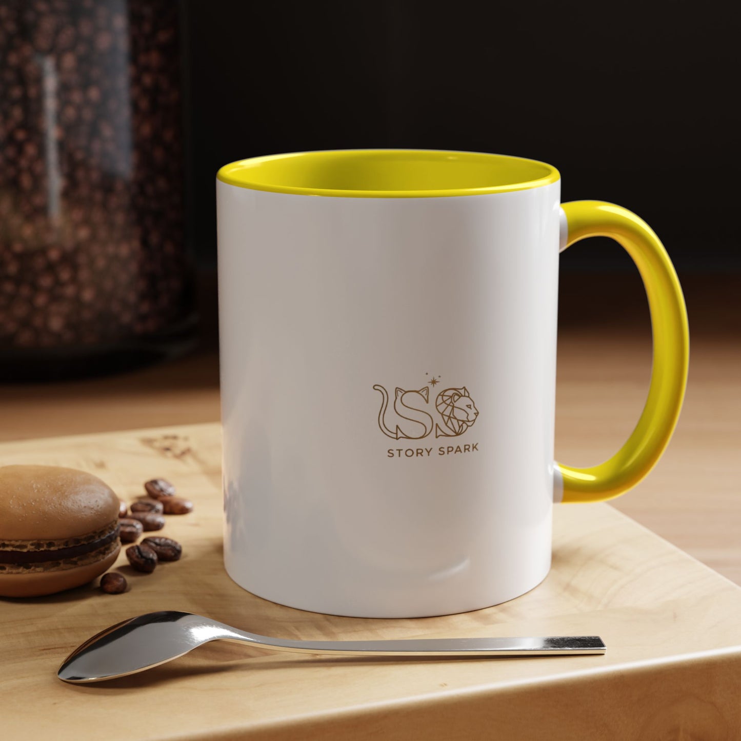 Accent Coffee Mug (11, 15oz) | Damon : I Protect What I Love