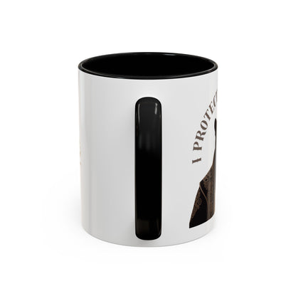 Accent Coffee Mug (11, 15oz) | Damon : I Protect What I Love