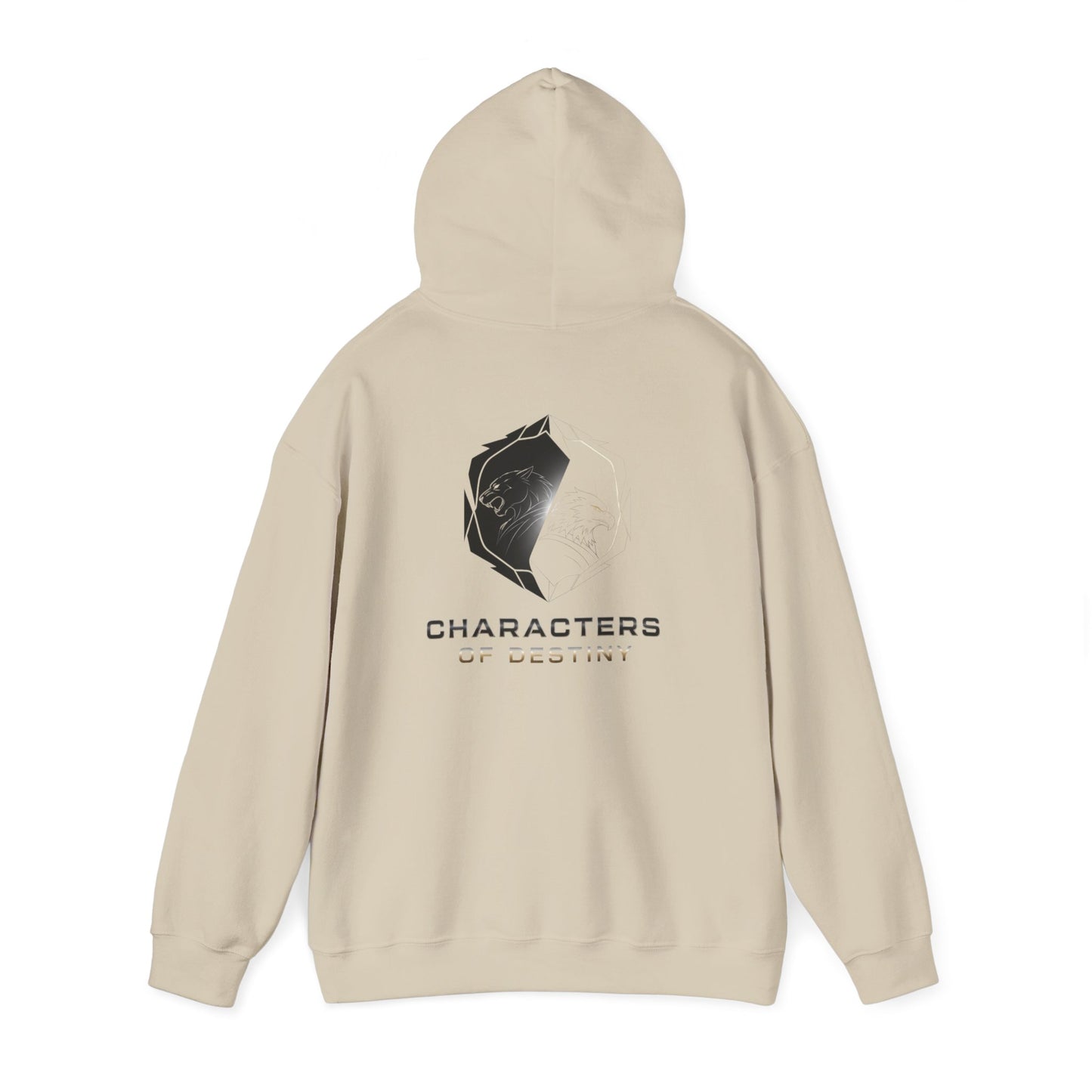 Characters of Destiny: Shadow & Light Emblem — Unisex Heavy Blend Hoodie