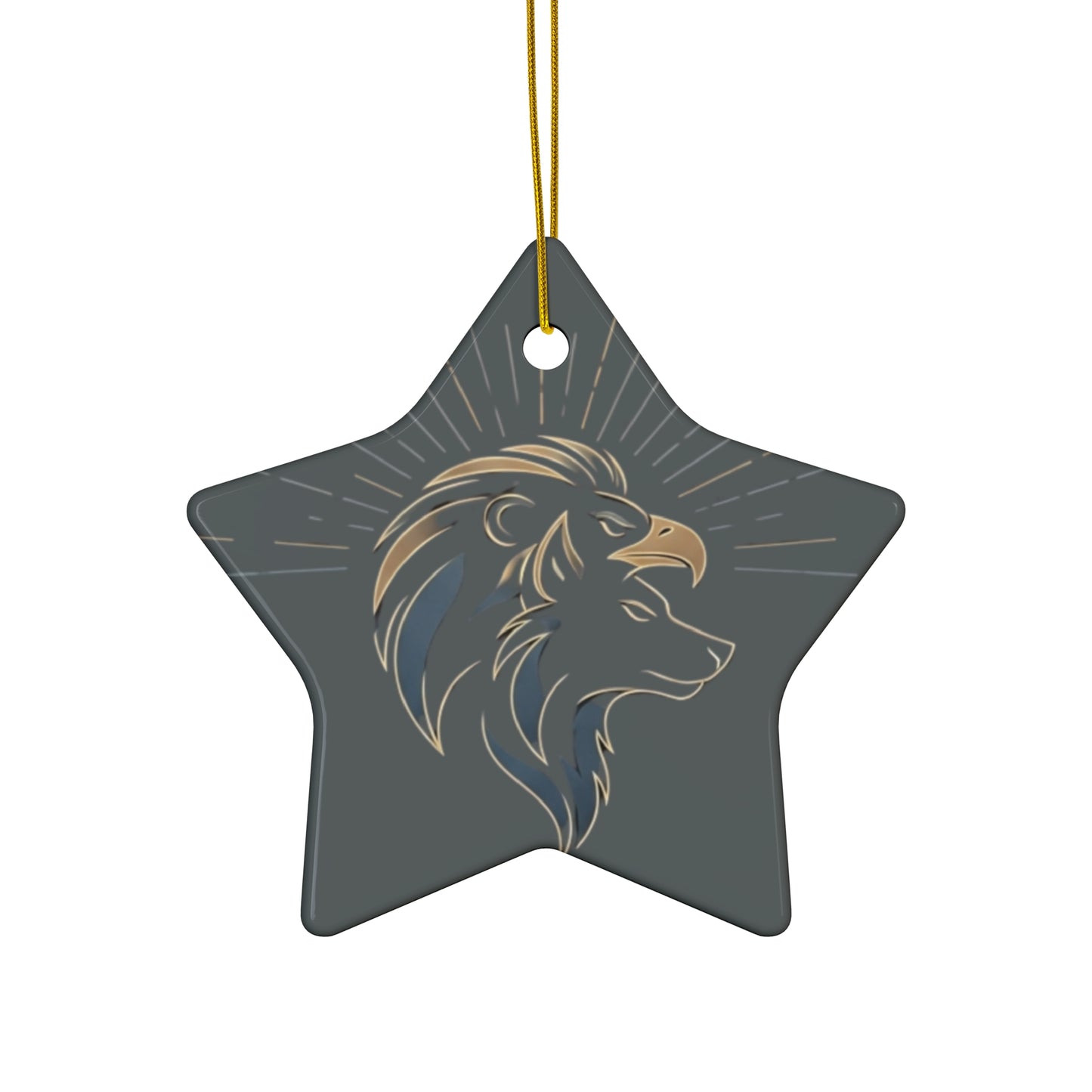 Ceramic Ornament | Tri-Force Spirit