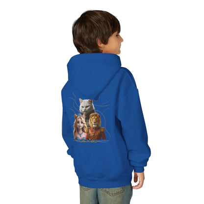 Hooded Sweatshirt: Pretended Kitten - Leo, Stefan and Aurora