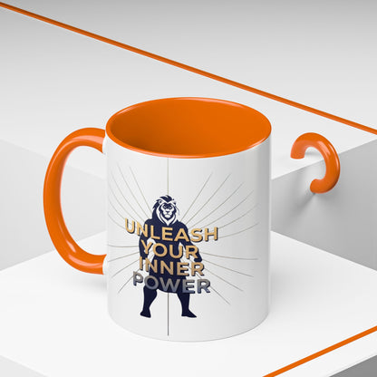 Accent Coffee Mug (11, 15oz) | Unleash Your Inner Power