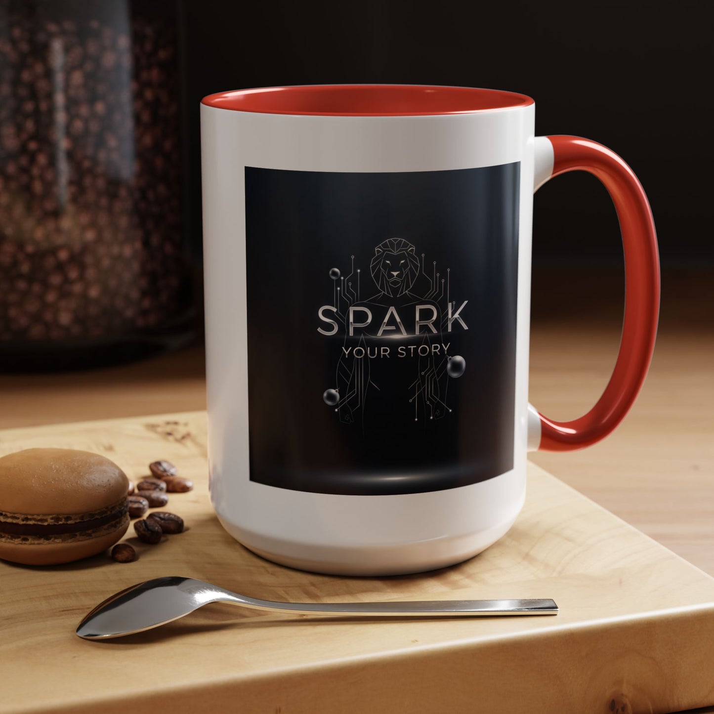 Spark Your Story | Accent Coffee Mug (11, 15oz)