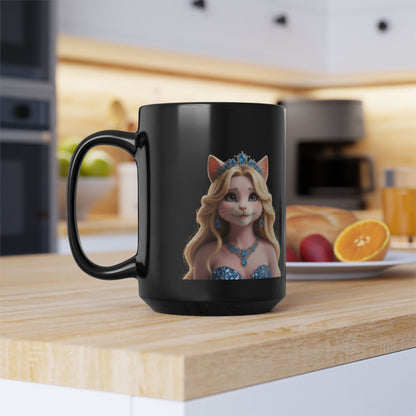 Princess Aurora Signature - Fantasy Ceramic Black Mug