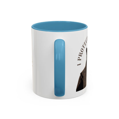 Accent Coffee Mug (11, 15oz) | Damon : I Protect What I Love