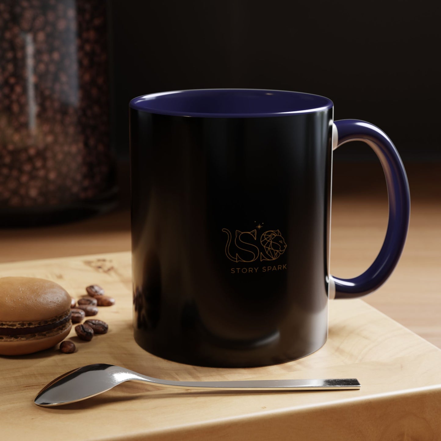 Accent Coffee Mug (11, 15oz) | Tri-Force Spirit